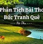 Dàn Ý Cảm Nhận Bài Thơ Nơi Tuổi Thơ Em