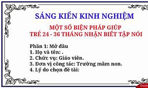 Giáo Án Thể Chất Nhà Trẻ 24-36 Tháng